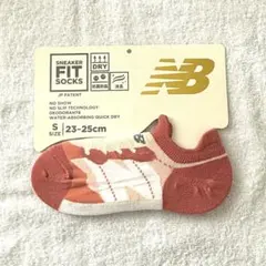 【NewBalance】スニーカーソックス　S size ピンク