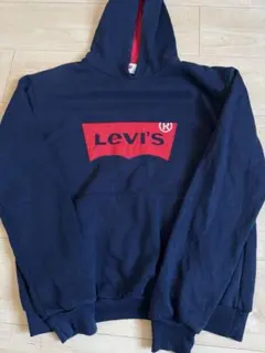 Levi's リーバイス パーカー ネイビー レッド Sサイズのサムネイル