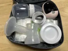 電動母乳搾乳器 母乳保存パック５０枚付き