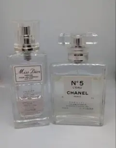 Miss Dior & Chanel No.5 ロー オードゥ トワレット