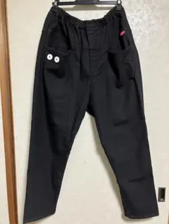 最終お値下げ　新品未着用　kikki３Lパンツ 黒 ゴムウエスト