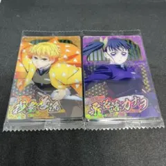 鬼滅の刃 ウエハース10 栗花落カナヲ 我妻善逸　SR スーパーレア