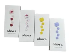 未使用　ohora オホーラ　ジェルネイルシール フット　4パック　ペディキュア