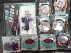 にじさんじ スト6くじ 缶バッジ アクスタ 奈羅花 椎名唯華 壱百満天原サロメ