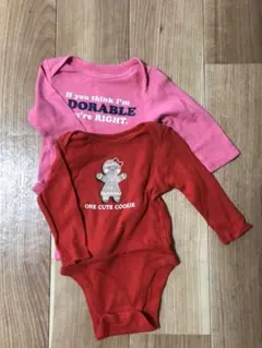 オールドネイビー　ロンパース　70 2枚セット