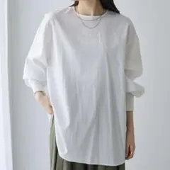 【新品】PUAL CE CIN 万能レイヤード プルオーバーブラウス