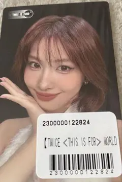 モモ TWICE THIS IS FOR フォトカード