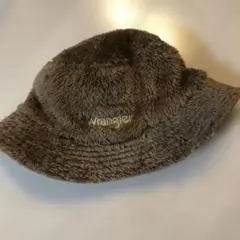 Wrangler リバーシブル　ブラウン　バケットハット　男女兼用