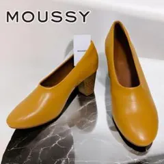未使用級 極美品 マウジー パンプス COMFORT ラウンドトゥ コーンヒール