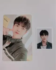 ATEEZ 3期ファンクラブ限定 トレカ 証明写真 プリクラ ホンジュン