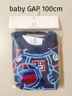 新品 ベビーギャップ GAP 宇宙飛行士 半袖半ズボン 100cm 上下パジャマ
