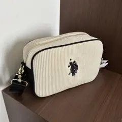 U.S. Polo Assn. コーデュロイショルダーバッグのサムネイル