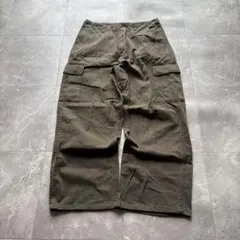 00s archive faded wide cargo pants グランジ