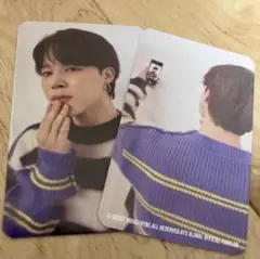 BTS Jimin 両面トレカ W会員限定 ランダム ジミン 防弾少年団