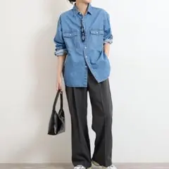 美品✨JOURNAL STANDARD relume フレアタックパンツ 38