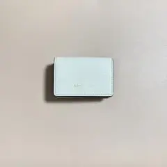 kate spade 三つ折り財布 ミントグリーン