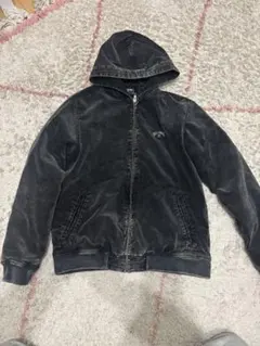 ブラックダメージ、フェード加工フード付きジャケット　BILLABONG