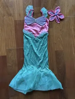 ディズニー公式 アリエル リトルマーメイド ドレス 110cm