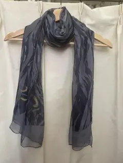 J.S.B. スカーフ 花柄 ネイビー ブルー | Mercari