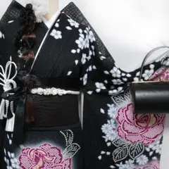 特価品】振袖単品167cm◇成人式前撮り撮影紫パープル系正絹絞り風LJ53
