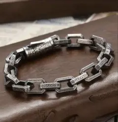 シルバーリンクチェーンブレスレット