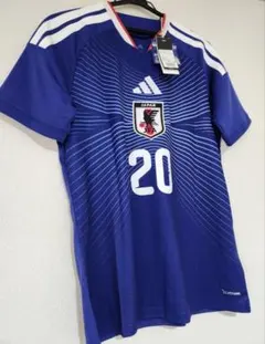 adidas サッカー日本代表 久保建英 ユニフォーム 20番　Lサイズのサムネイル