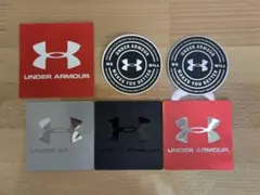 UNDER ARMOUR アンダーアーマー　ロゴステッカー 6枚セット