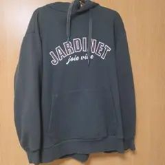 JARDINET フード付きパーカー ダークグレー