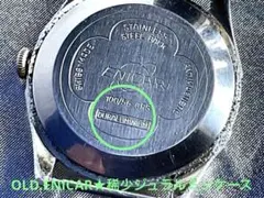 ★OLD.ENICAR★稀少❣️DURALUMIUMケース★17石手巻★稼働OK❣️のサムネイル