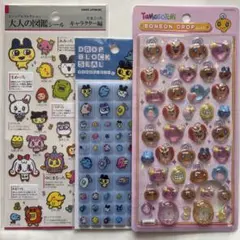 たまごっち ❤︎ 大人の図鑑 & タイル & ボンボンドロップシール