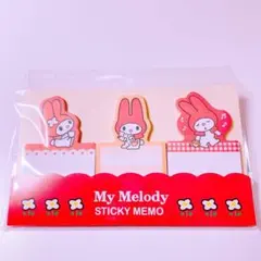 サンリオキャラクターズ♡レトロ ダイカット付箋 (マイメロディ)