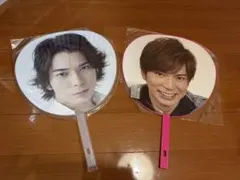 嵐 ARASHI 松本潤 うちわ 4本セット+ミニうちわ４本