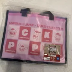 B賞サムライジャパン×サンリオキャラクターズ トートバッグ