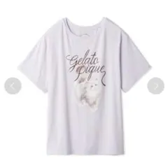 新品タグ付きgelato pique CAT柄Tシャツとショートパンツセット