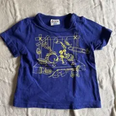 デニムダンガリー ミッキー 90 半袖￼Tシャツ - メルカリ