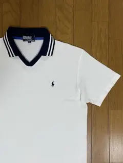 POLO RALPH LAUREN ラルフローレン ポロシャツ 希少Ｖネック襟付