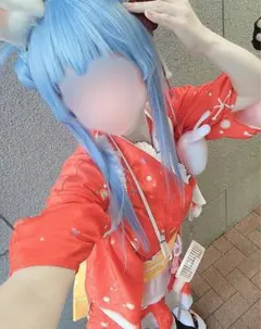 兎田ぺこら コスプレ ホロライブ Mサイズ ほぼフルセット ウィッグ、靴