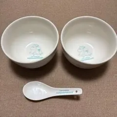 ムーミンどんぶり2 れんげ1