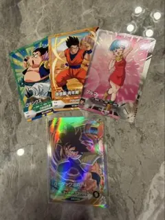 ドラゴンボール スーパーダイバーズ　4枚セット