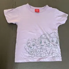 PAW PATROL 薄紫 Tシャツ 8A