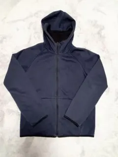 【ユニクロ】ネイビー フルジップ パーカー