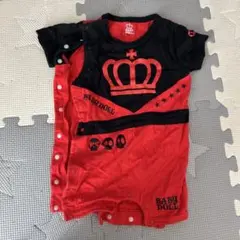 BABY DOLL 赤黒ロンパース