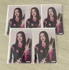 TWICE オフラインくじ クリアトレカ サナ 5枚セット