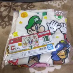 バンダイ マリオ キャラクター毛布 90cm
