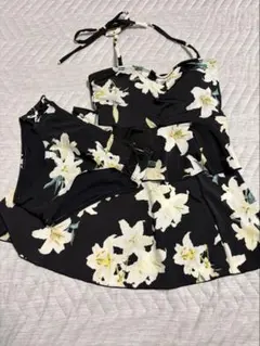 セパレート水着　aimerfeel 花柄　ユリ　3点セットのサムネイル