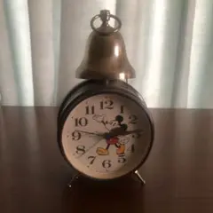ヴィンテージ ミッキーマウス アラーム時計 ジャンク品 コレクター向け