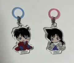 名探偵コナン　ふらっとめじるしアクセサリー　ちぢませ隊ver 工藤新一　毛利蘭