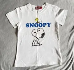 PEANUTS スヌーピー Tシャツ ホワイト 100cm 子供服