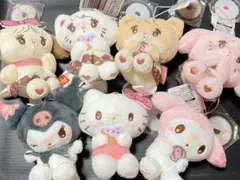 mikko サンリオキャラクターズ ドーナツデザイン マスコット 7種類セット