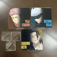 一番くじ　呪術廻戦　アクリルスタンド 3体セット 虎杖悠仁 五条悟 夏油傑